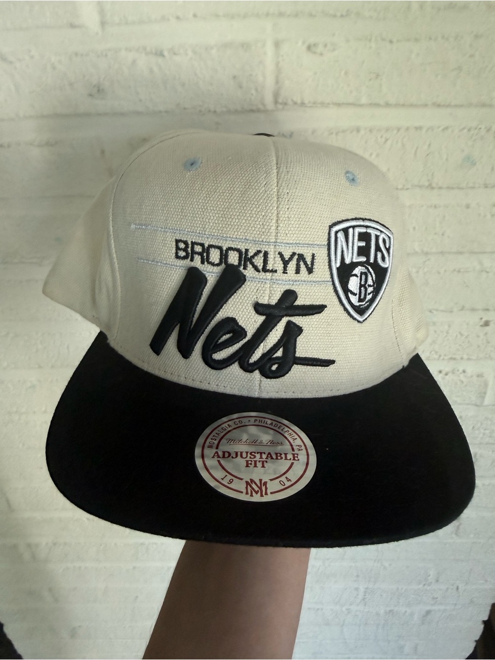Brooklyn Nets Two-Tone Adjustable Snapback Hat